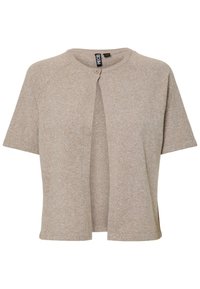 PCBREE SS O NECK - Kardigan - crockery melange