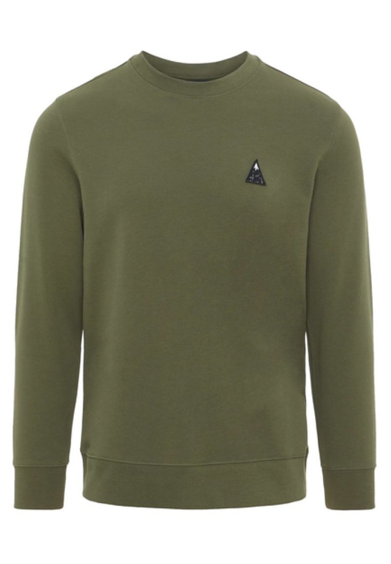 forest green sweatshirt