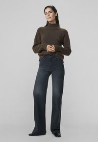 PALAZZO DONATELLA - Jean bootcut - black