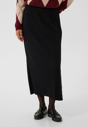 Culture, CUKOBA PLEATED TUBE - Jupe trapèze - black