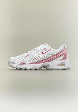 New Balance, 740 UNISEX - Sneaker low - white/pink taffy/team red ept