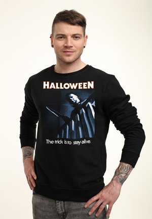 Henry Tiger, HALLOWEEN TRICK TO STAY ALIVE GRAPHIC - Sweatshirt - jet black