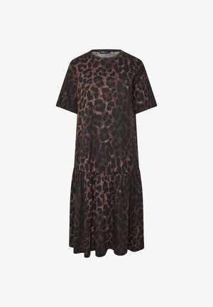 Yours Clothing, PLUS SIZE JERSEY DRESSES - Vestito di maglina - dark brown
