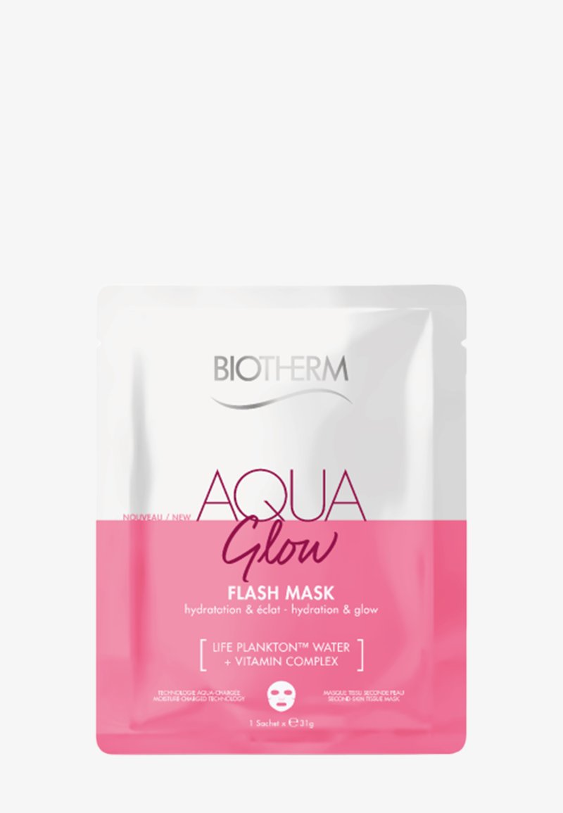 Biotherm - AQUA SUPER MASK GLOW - Kasvonaamio, Suurenna
