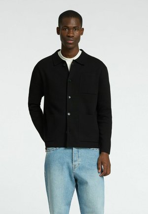 Selected Homme MIKE LIGHT LS - Cardigan - black