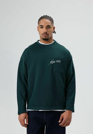 CREW NECK - T-shirt à manches longues - green