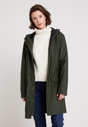 Waterproof jacket - military green