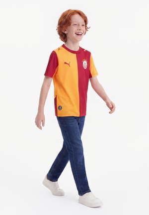 Puma, GALATASARAY ISTANBUL HOME JERSEY REPLICA JR UNISEX - Αθλητικό μπλουζάκι - dark cherry-summer sunset