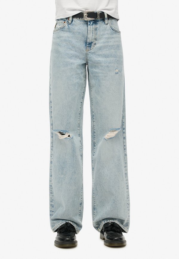 MID RISE WIDE LEG  - Flared Jeans - spring vintage custom