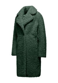 Bomboogie WITH LAPELS - Mantel - deep forest green