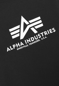 Alpha Industries BASIC - Triko s potiskem - black