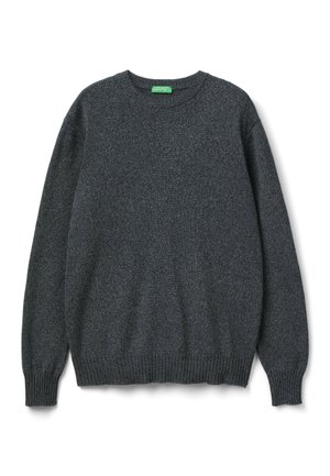 United Colors of Benetton CREW NECK IN AND BLEND - Svetr - grey