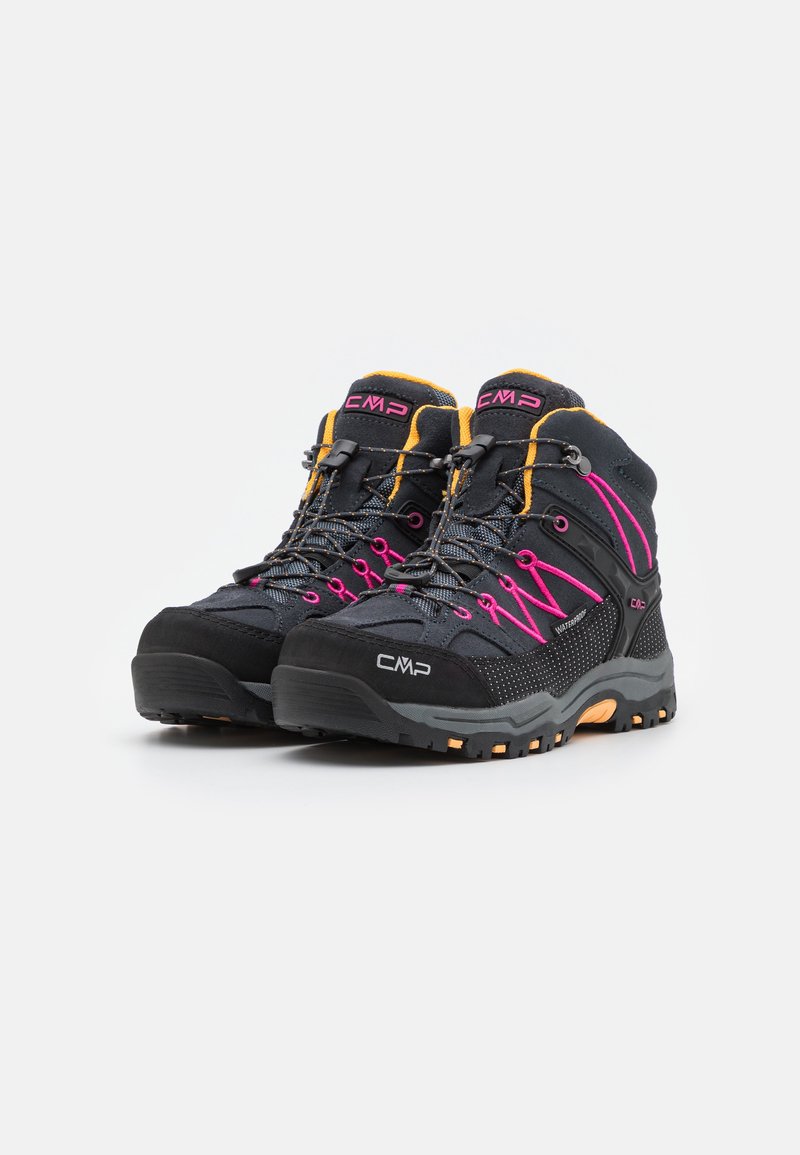 Cmp Wandelschoenen Rigel Mid Junior Suède Blauw/zwart Maat 34