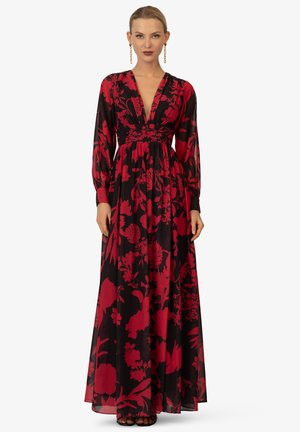 ABEND - Ballkleid - schwarz rot