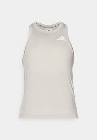 TRAIN ESSENTIALS 3 STRIPES WORKOUT - Topper - alumina/white