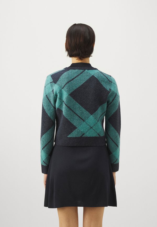 BREA V NECK - Jumper - teal4