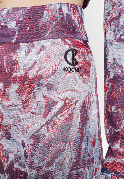 KOCHÉ PANTS - Pantalon classique - red/blue/white