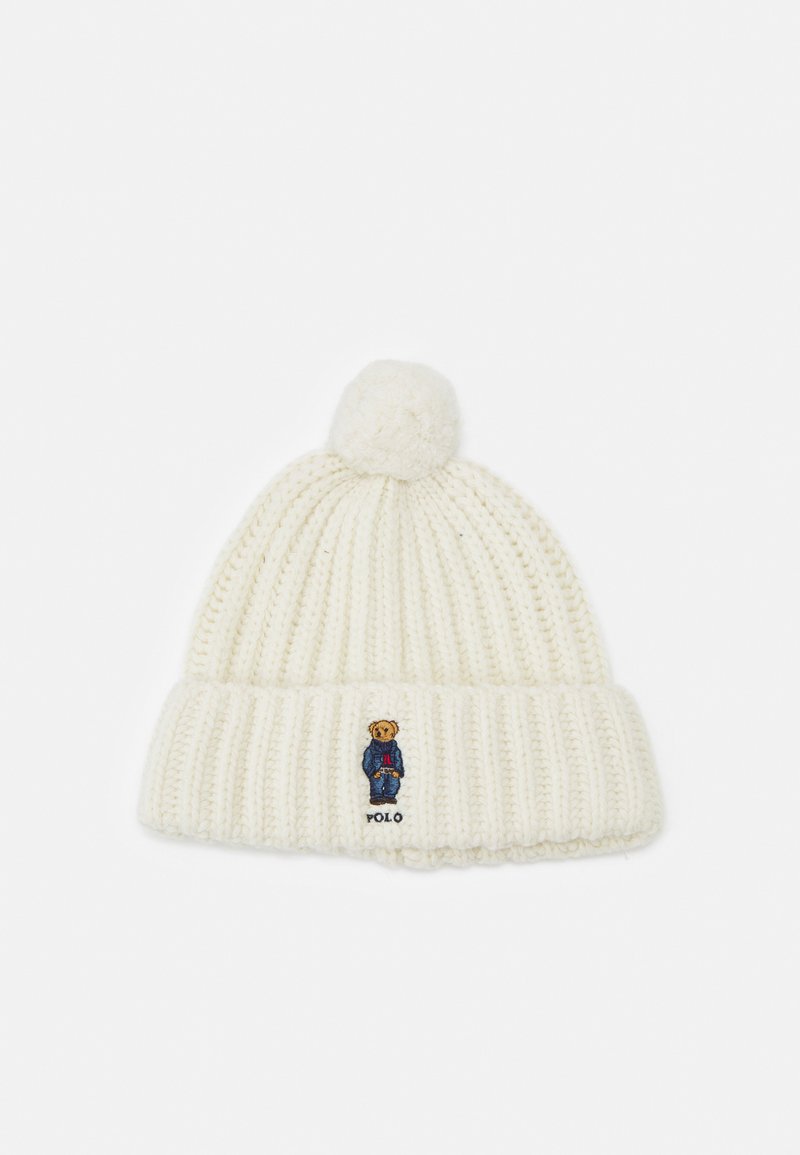 Polo Ralph Lauren BEAR COLD WEATHER Czapka/mleczny Zalando.pl