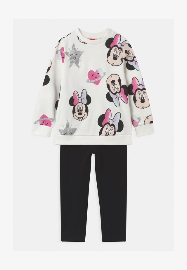 TERRY MINNIE SET - Collegepaita - bright white