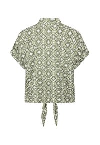 Cartoon MIT KRAGEN - Hemdbluse - cream green