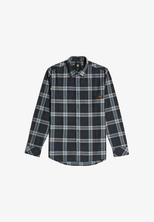G-STAR, BRISTUM 2.0 SLIM - Camicia - ash blue toby check