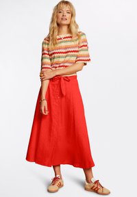 King Louie - JUDY VERANO - A-line skirt - fire red Thumbnail Image 1