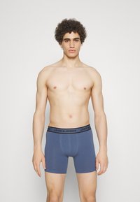 Boxer Uomo Neri JACK & JONES Jacwyatt Solid Trunks 5 Pack (Pacco Da 5) Uomo Boxer Uomo Pacco 5