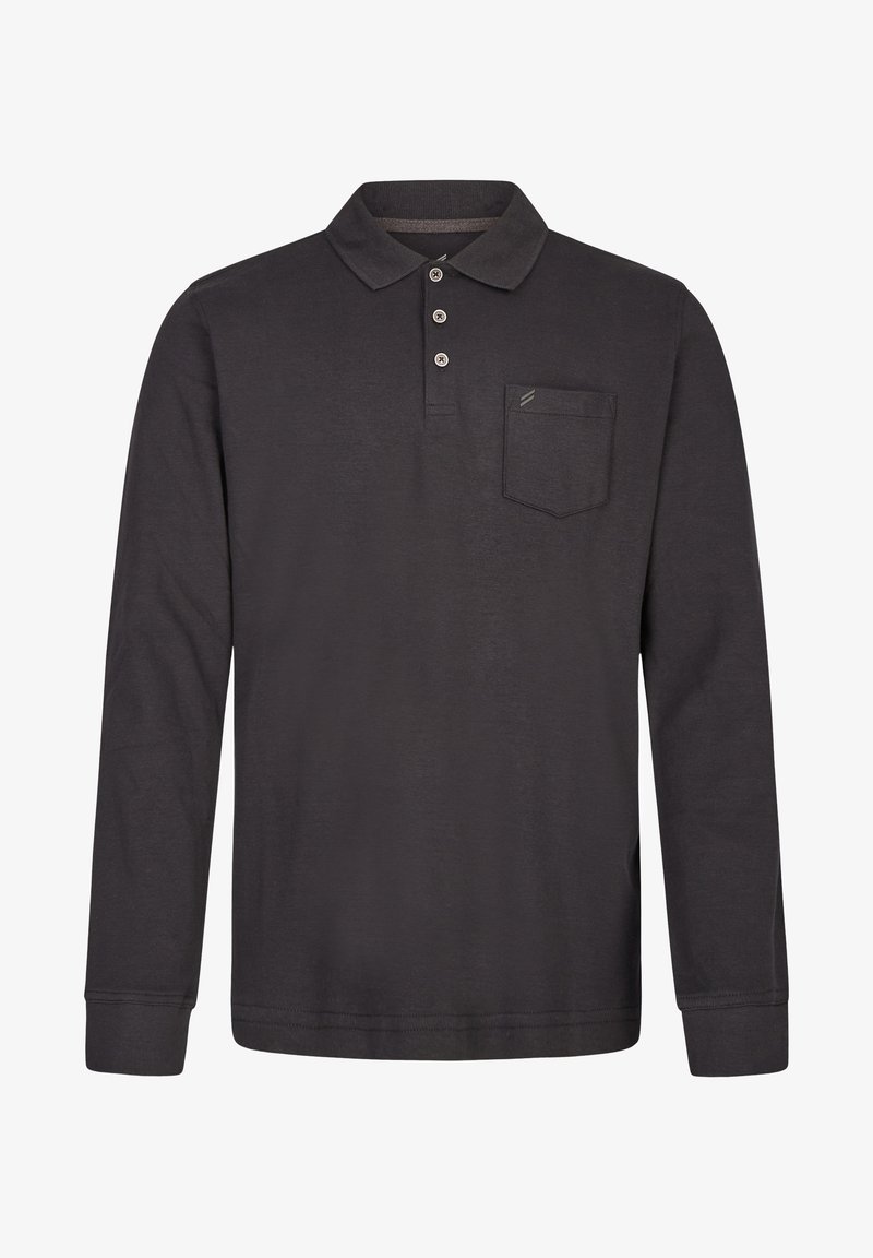 Hechter Paris BASIC MIT BRUSTTASCHE AUS INTERLO - Poloshirt - schwarz ...