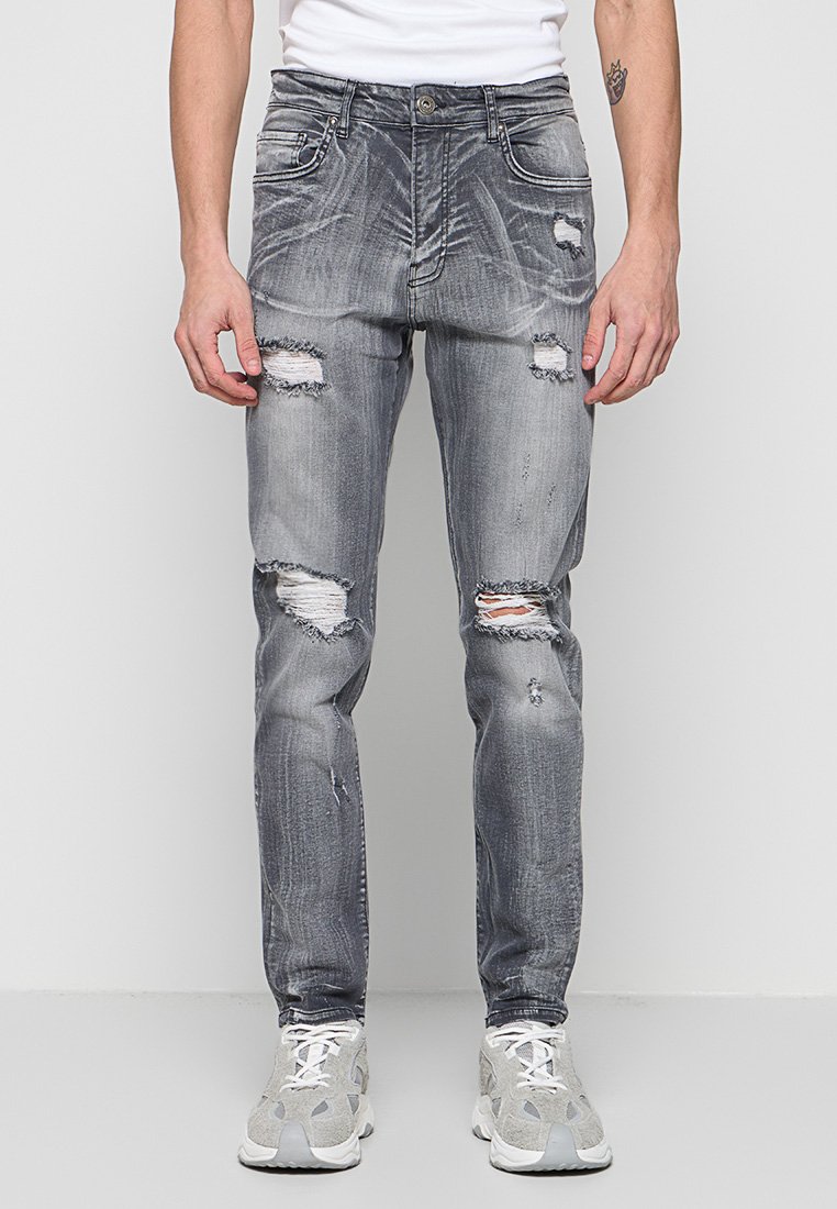 2Y Premium Slim fit jeans grijs
