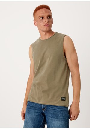 D’UNE ÉTIQUETTE À L’EFFIGIE DE LA MARQUE - Top - brown