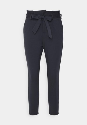 VERO MODA Paperbag Trousers VMEVA High Rise Trousers, Medium Grey Melange, XS / 32L