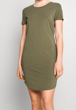Fodralklänning - khaki