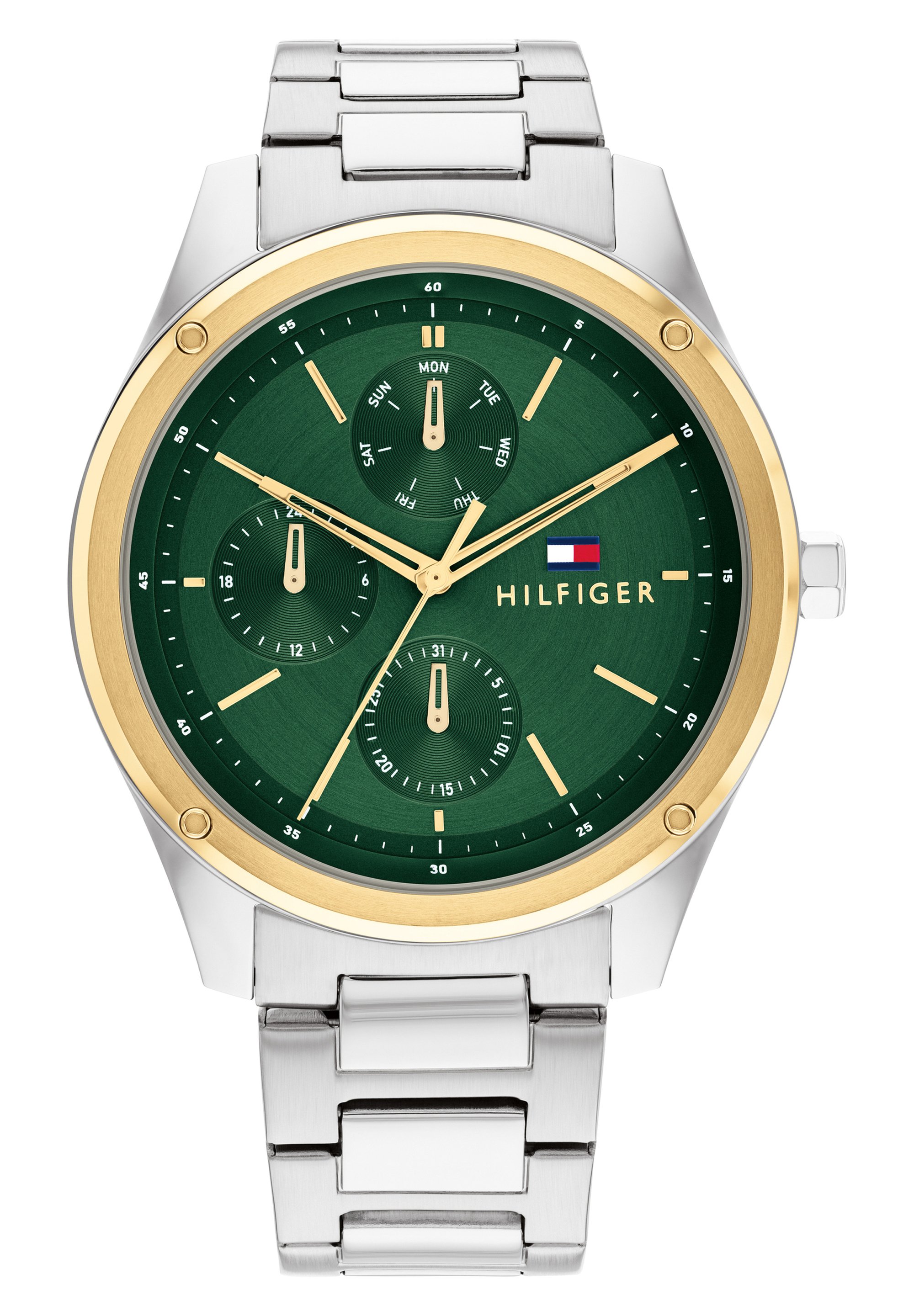 Tommy Hilfiger CASUAL Montre à aiguilles silver-coloured/gold