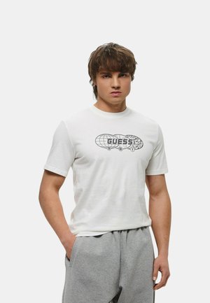 T-shirt con stampa - bianco