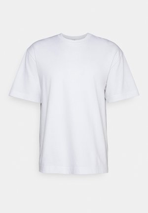 Filippa K HEAVY CREWNECK TEE - Navadna majica - white