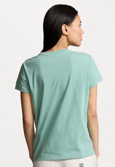 Polo Ralph Lauren COTTON JERSEY CREWNECK T-SHIRT - Pamata T-krekls - essex green