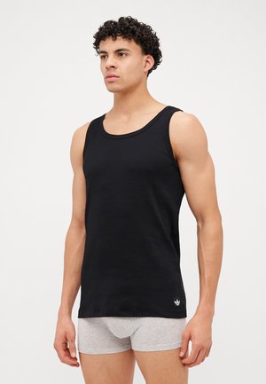 adidas Originals, TOP 2 PACK - Maglietta intima - black