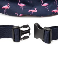 Blount & Pool HAWAII WAIST - Vyölaukku - navy flamingo