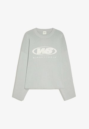 Bershka, GRAPHIC - JUMPER - Maglione - grey