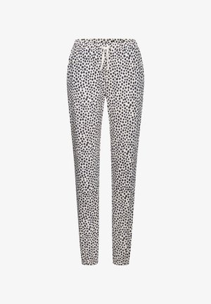 Donji dio pidžame - rosa schwarz gepunktet