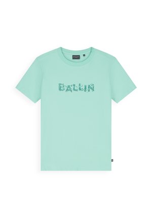REGULAR FIT CREWNECK - T-shirt print - mint