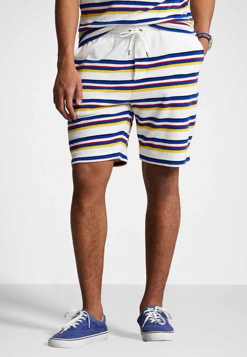 Polo Ralph Lauren ATHLETIC Shorts white multi/weiß Zalando.at