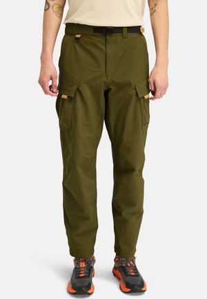 Cargo trousers - dark olive