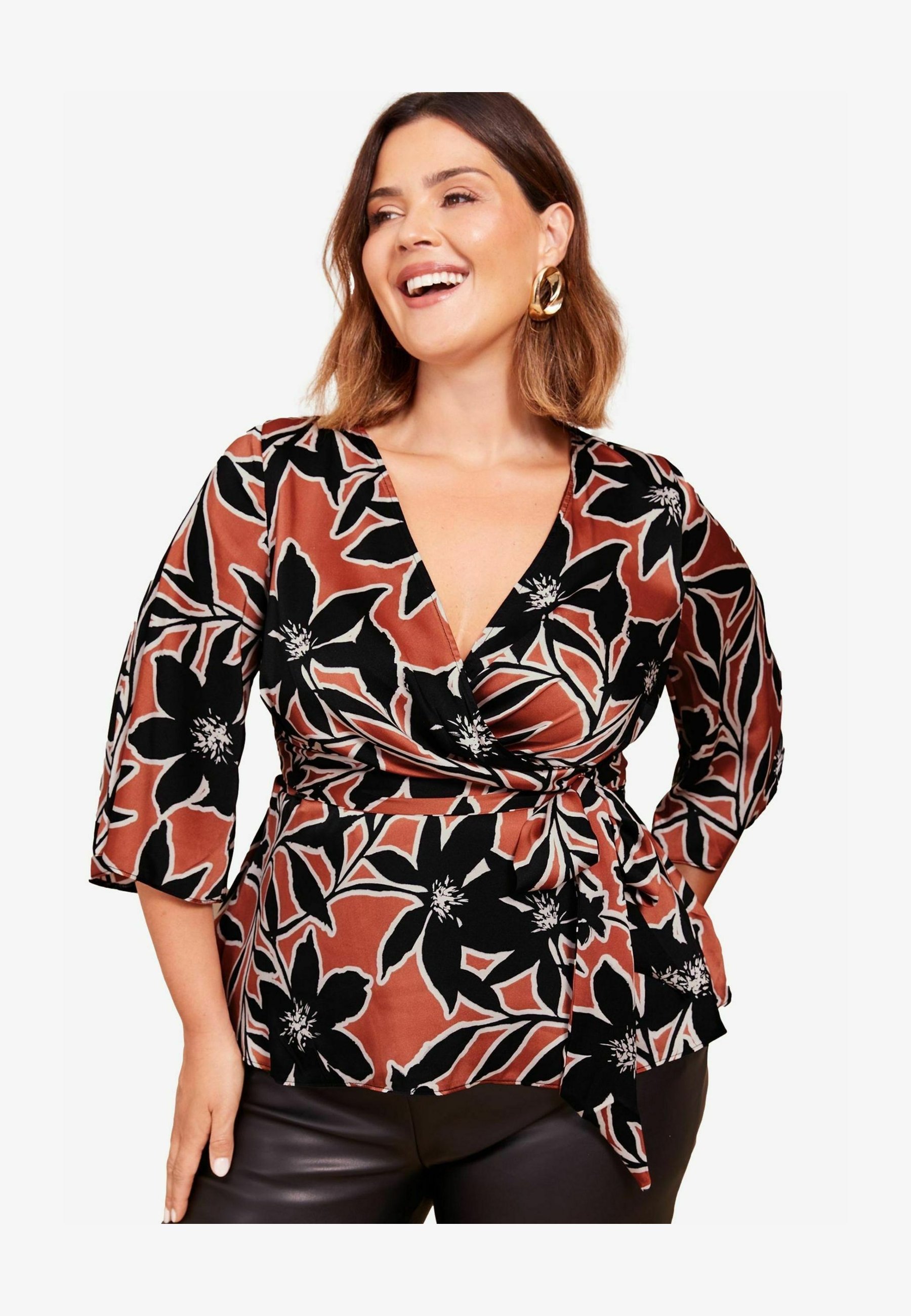 Timezone Tunica Donna Loose Fit 17-0129 – Manica Corta In Misto Lana E Seta