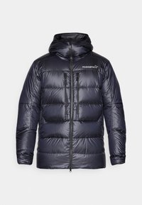 TROLLVEGGEN DOWN800 HOOD - Daunenmantel - caviar