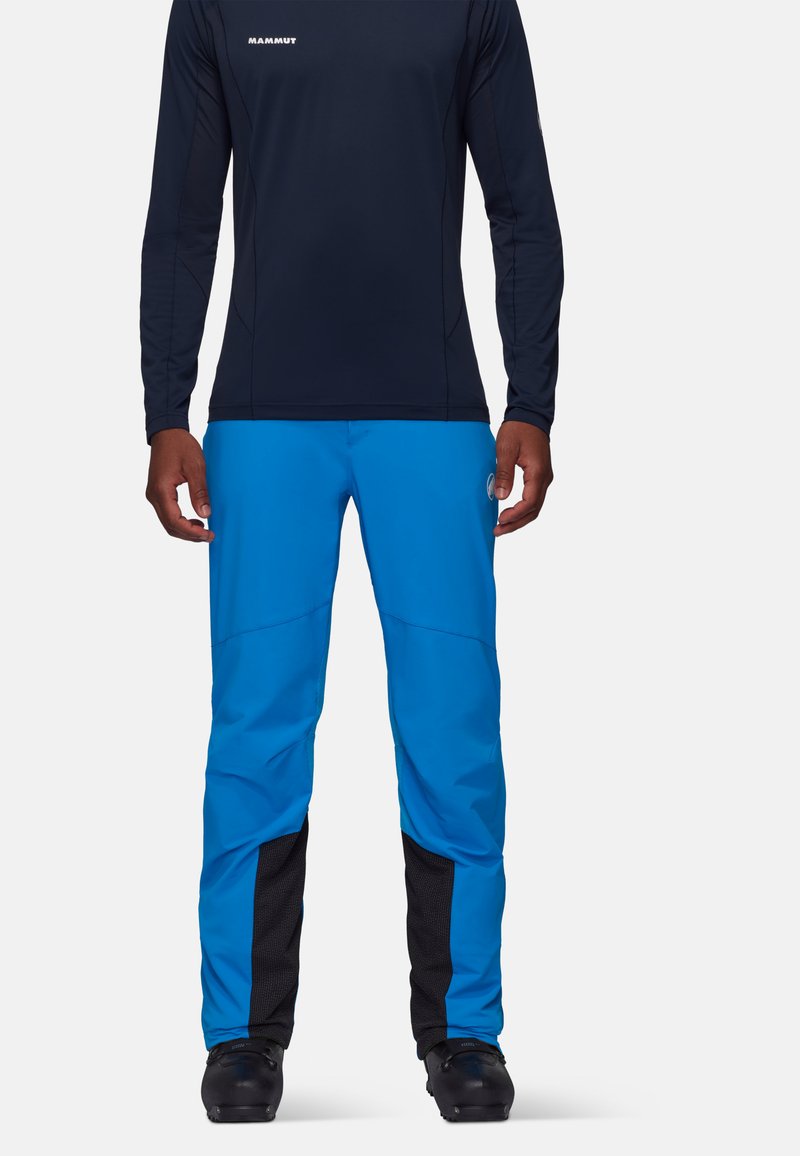 Mammut AENERGY HYBRID - Täckbyxor - glacier blue black