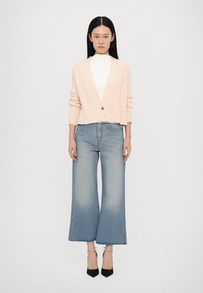 Victoria Beckham WRAP CARDIGAN - Neuletakki - pale peach
