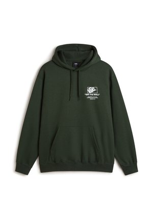 Vans STOCKPILE - Felpa con cappuccio - dark green