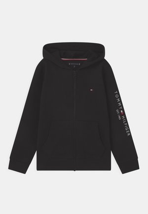 ESSENTIAL HOODED ZIP THROUGH - Sweat à capuche zippé - black