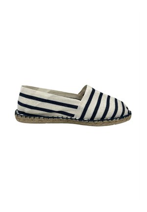 FABRIQUÉES EN FRANCE - Espadrilles - marinière bleu